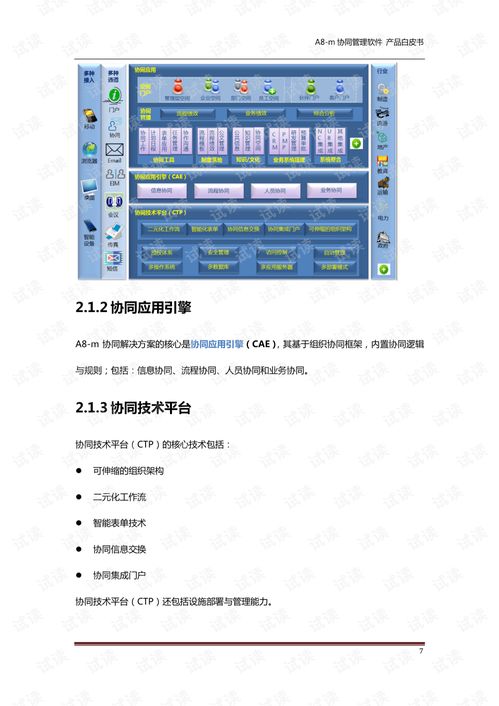致遠A8 M協同管理軟件V3.50產品白皮書